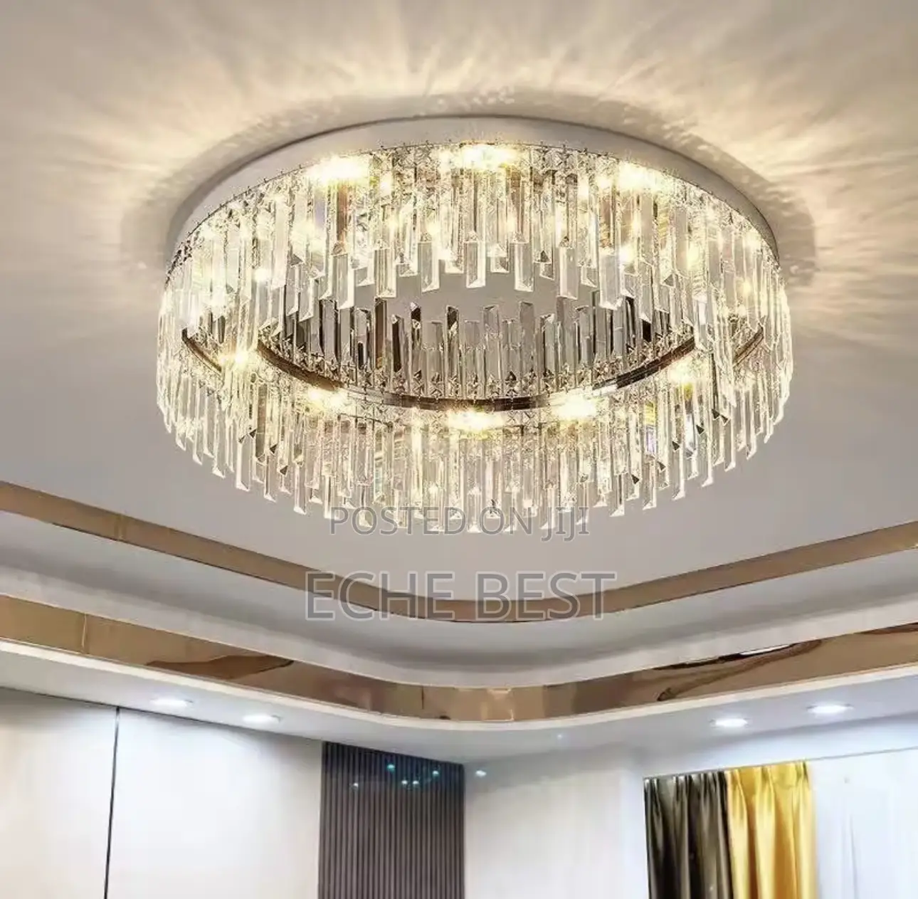 Crystal Ceiling Light