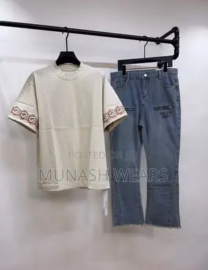 Luxury T-Shirt High Brand Combo With Jean
