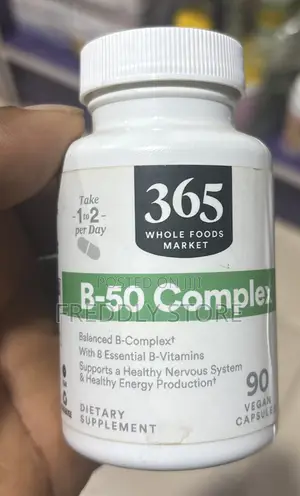 Vitamin B-50 Complex 365 Whole Foods