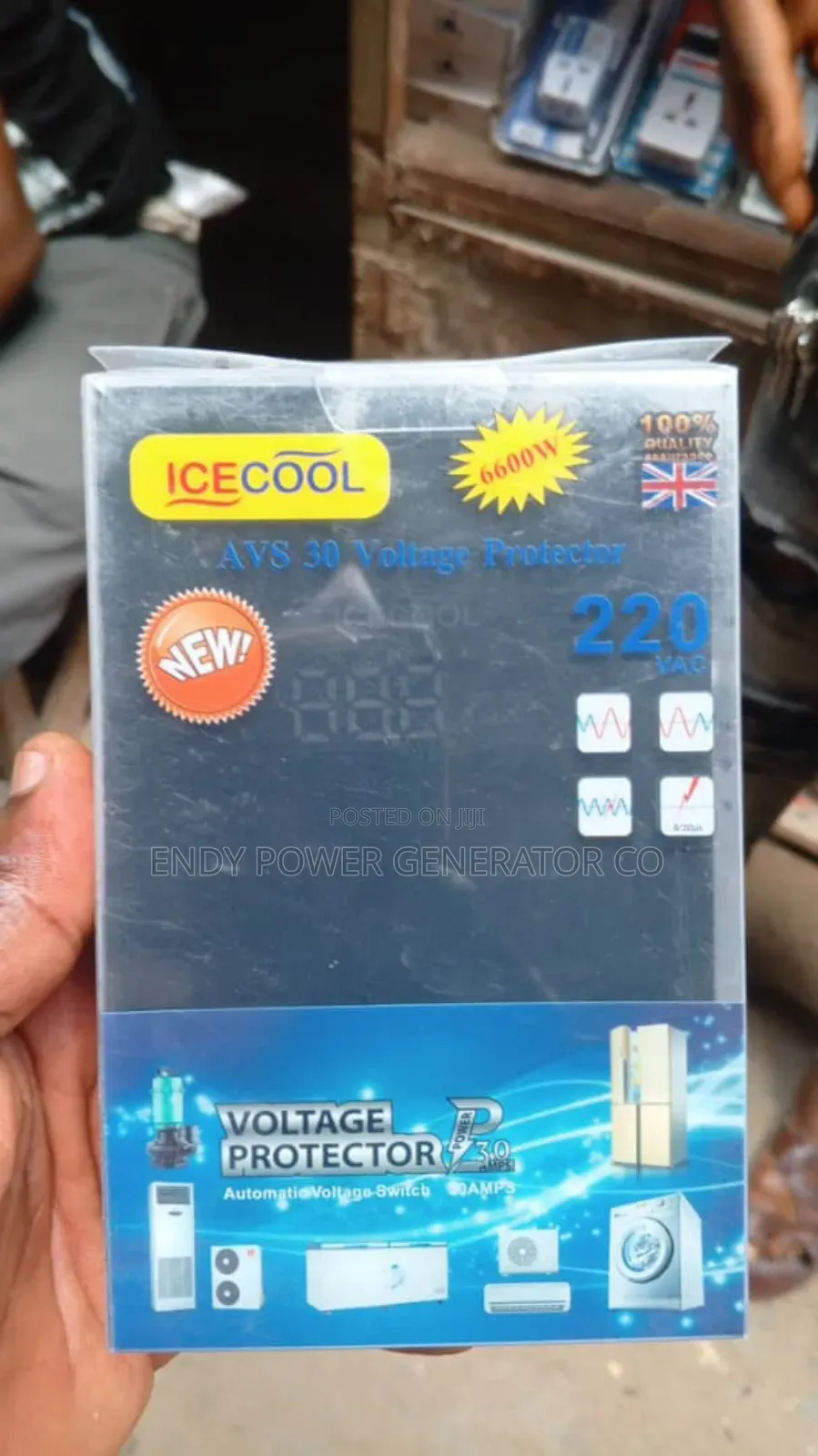 Ice Cool Ac Digital Surge Protector