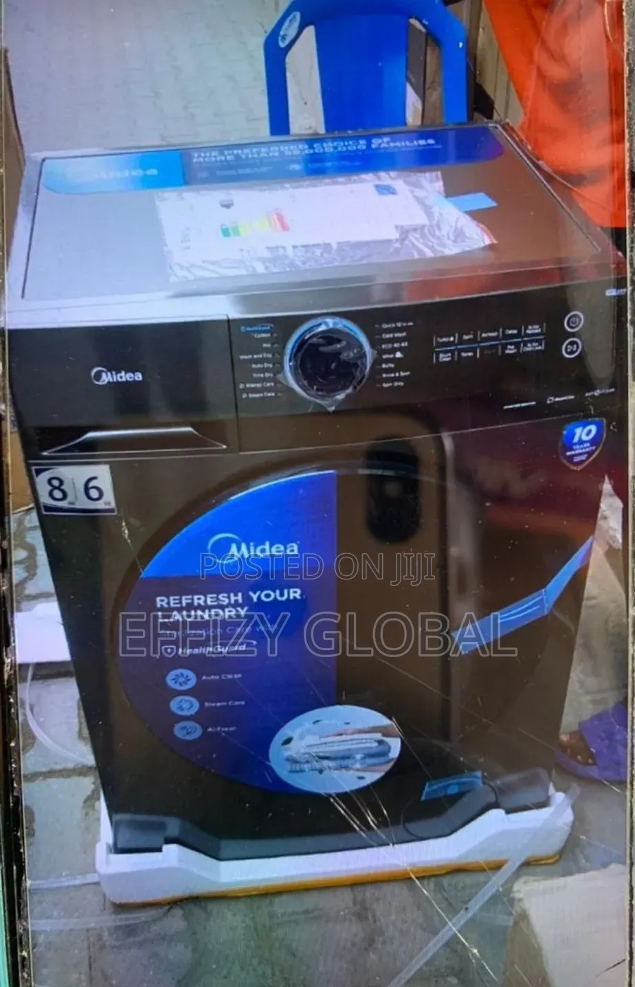 Brand New Midea 8kg Down Load Automatic Washing Machine (Inverter ...