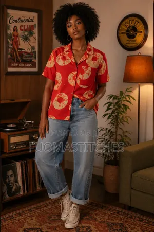 Ankara Unisex Vintage Shirt