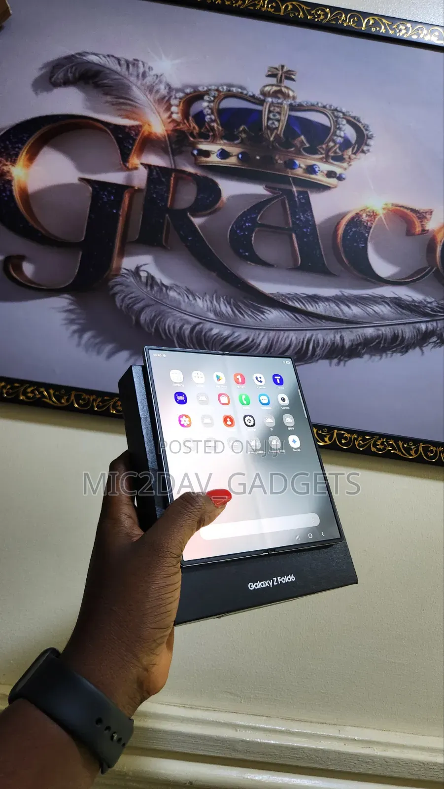 Samsung Galaxy Z Fold6 256 GB Silver