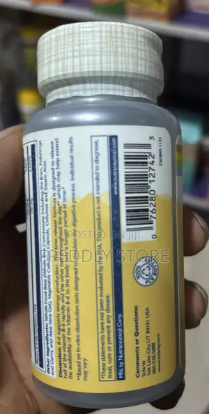Vitamin B6 100mg Solaray