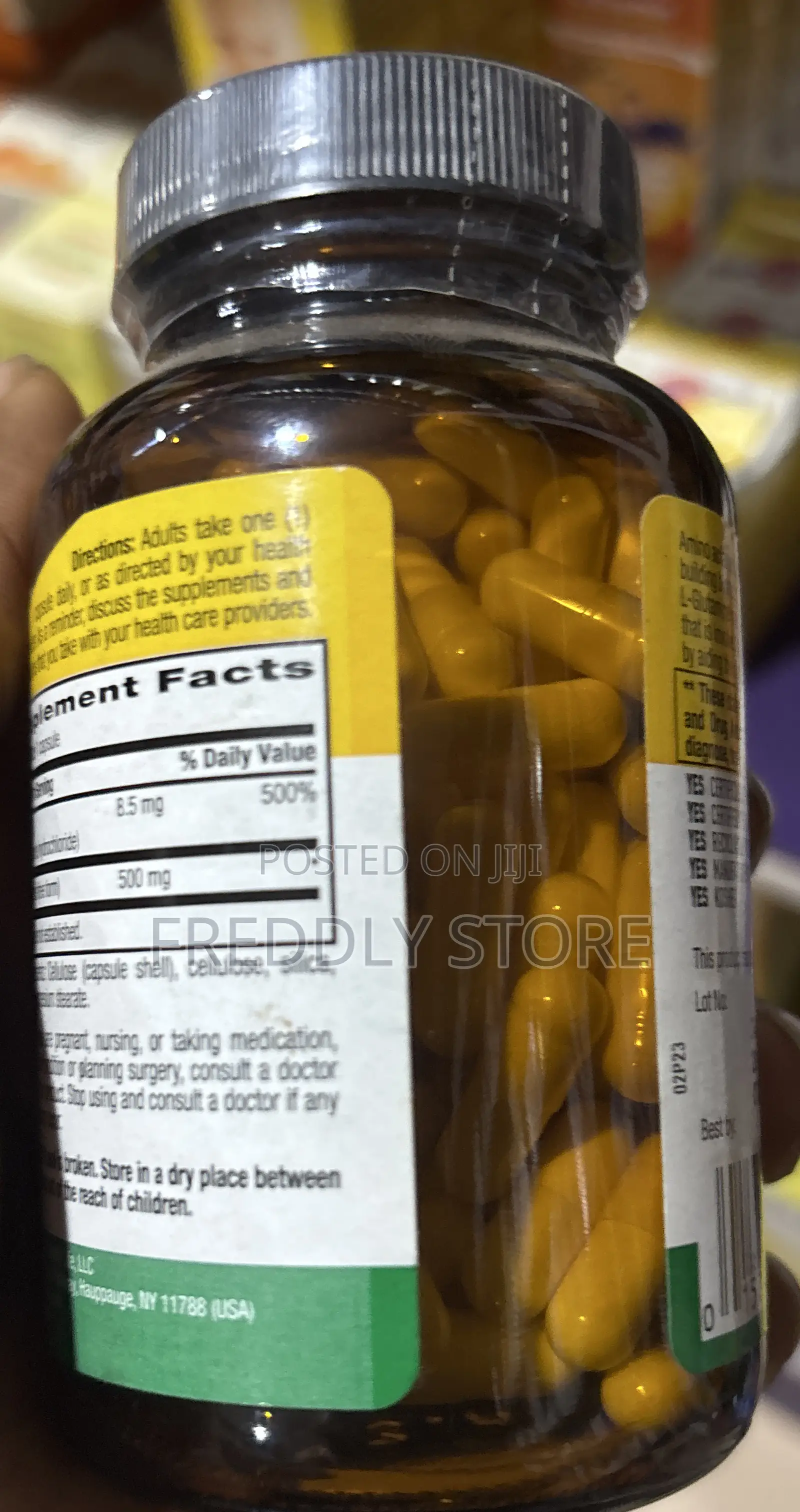 L-Glutamine 500mg Country Life