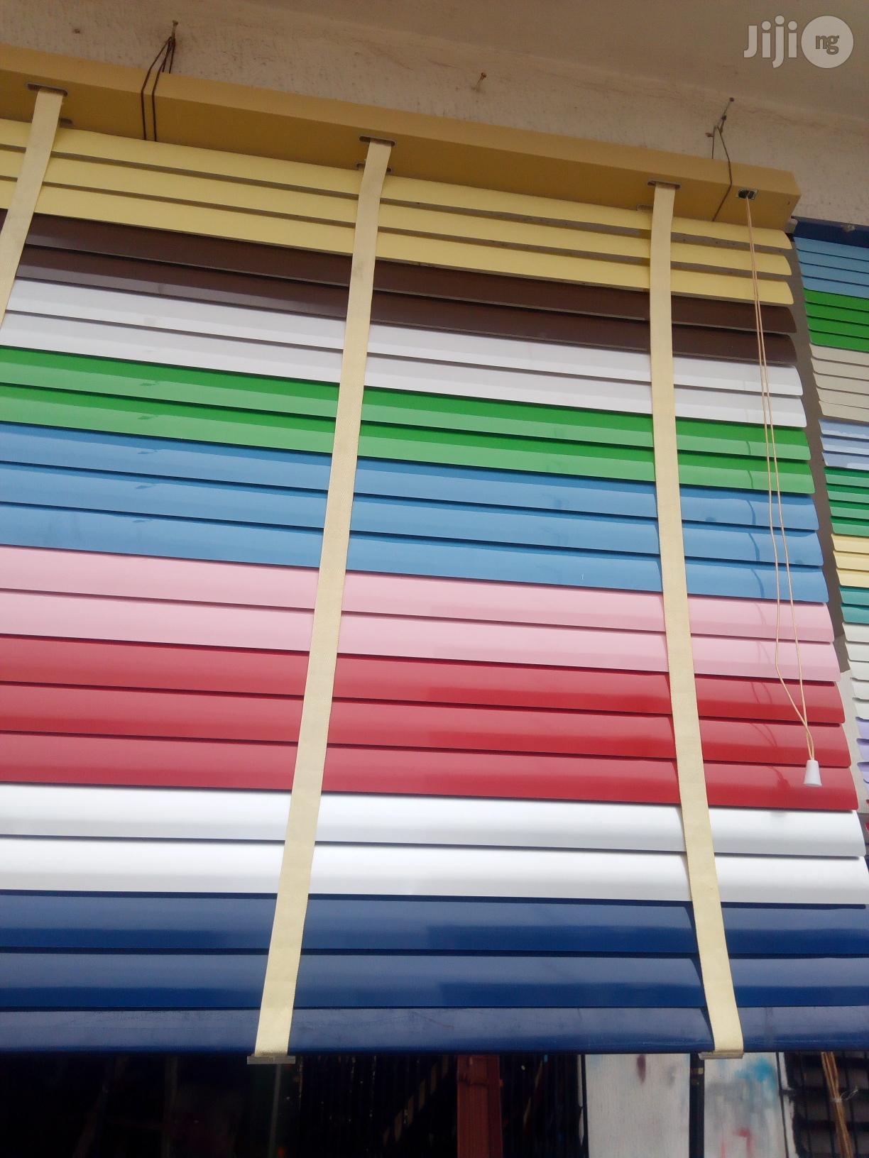 Wooden Blind Interior Decorations Curtains