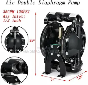 Aro 1-Inch Metallic Pneumatic Double Diaphragm Pump