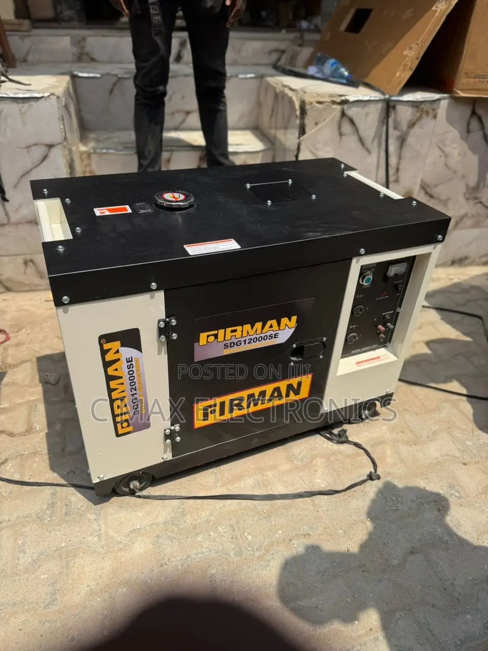 Firman 12kva Diesel Soundproof Generator 100% Copper Coil