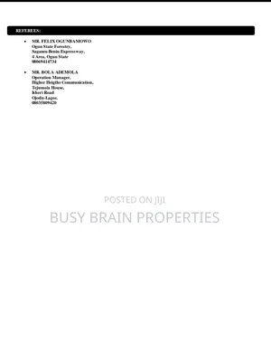 Management And Sales Representative