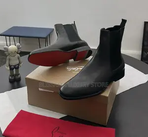 Christian Louboutin Chelsea Leather Boot – Elegant,Durable Comfortable
