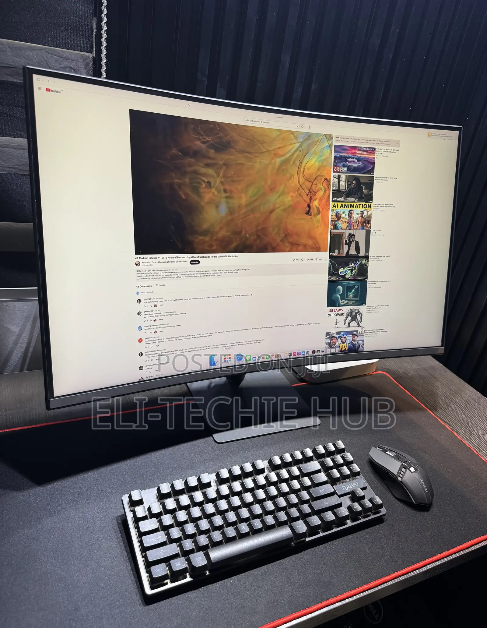 Samsung 32-Inch Ultra Hd 3840 X 2160p Curved Monitor