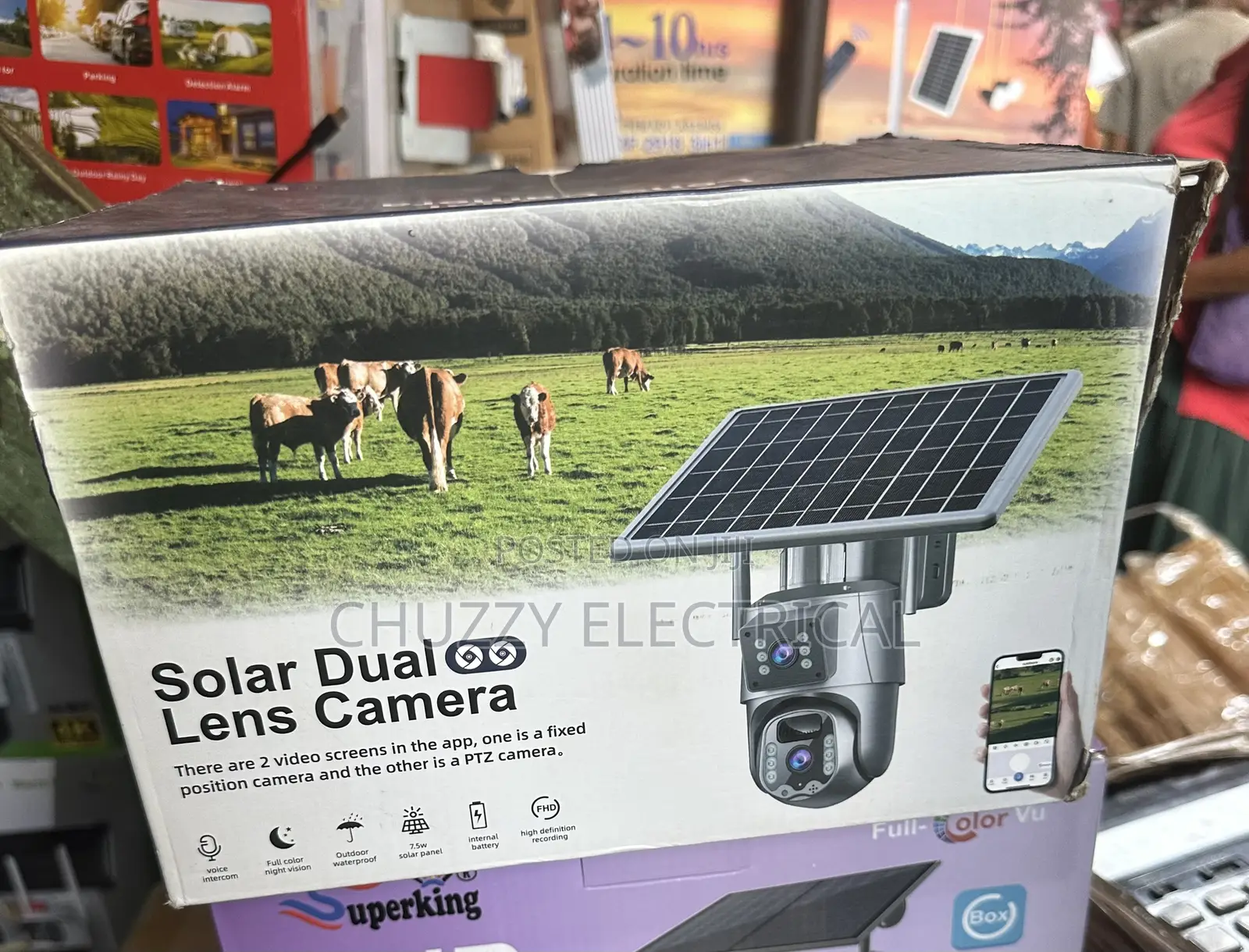 Solar Dual Lens PTZ Security Camera