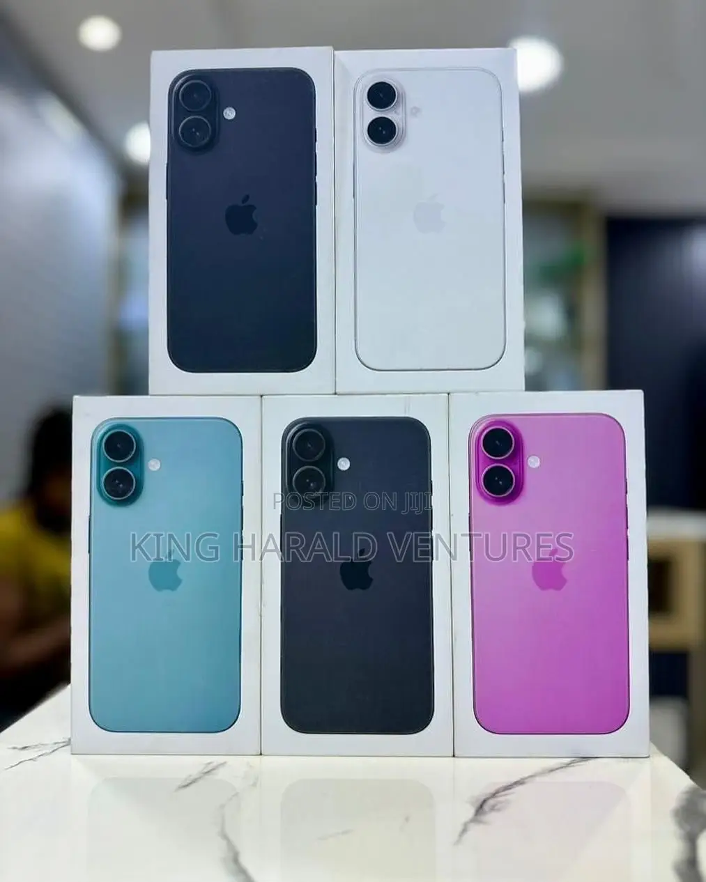 New Apple iPhone 16 256 GB Pink