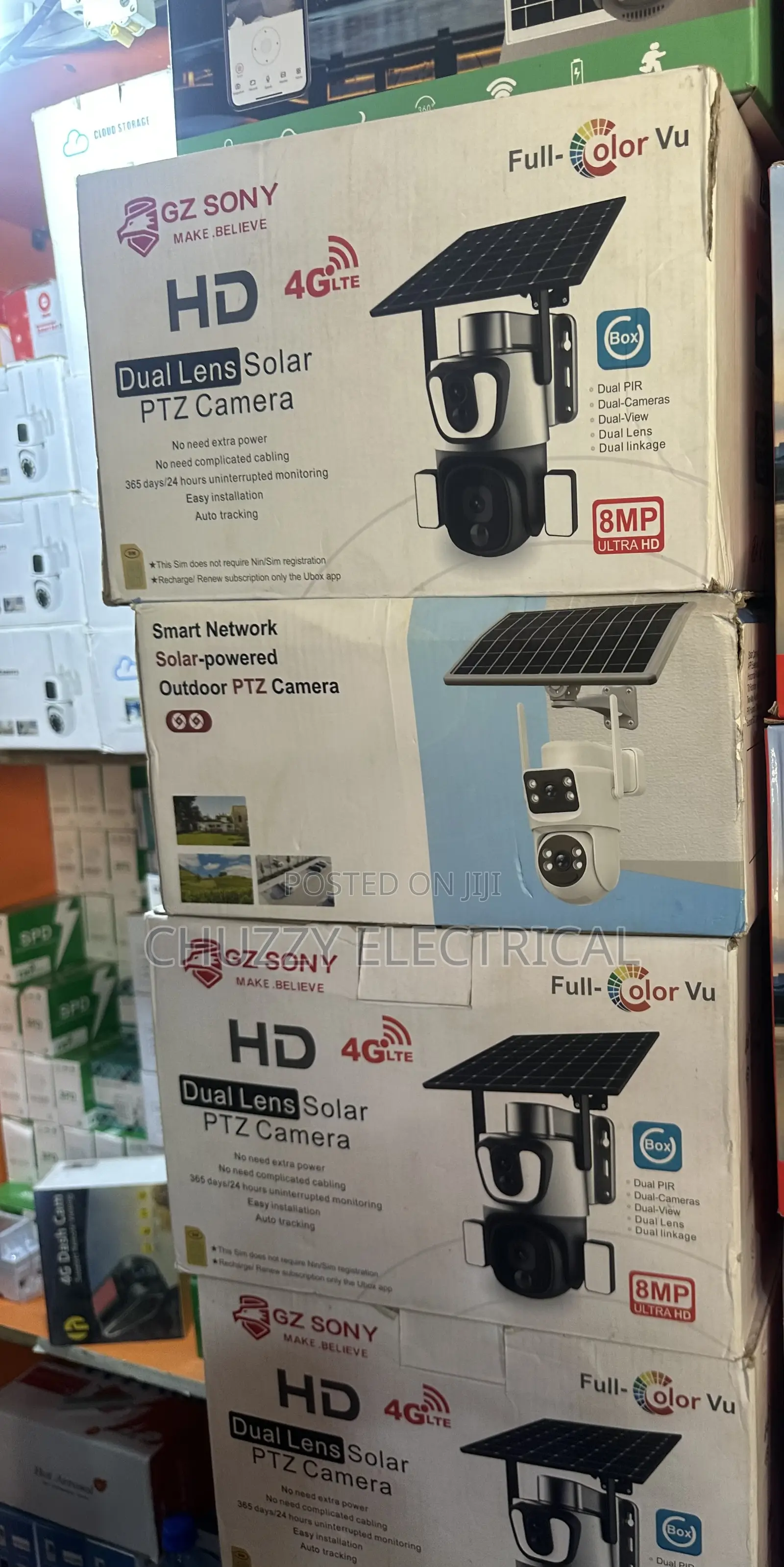 4g Lte Dual Lens Solar PTZ Camera