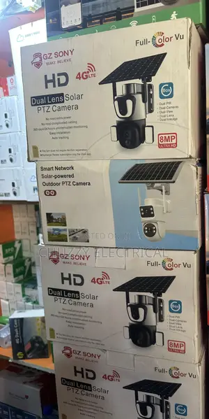 4g Lte Dual Lens Solar PTZ Camera