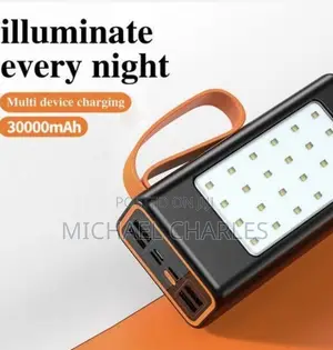 Philly Philly 30000 Mah Large Capacity Power Bank With Led Lights