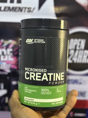 Optimum Nutrition Creatine (Unflavoured)186 Servings-634g