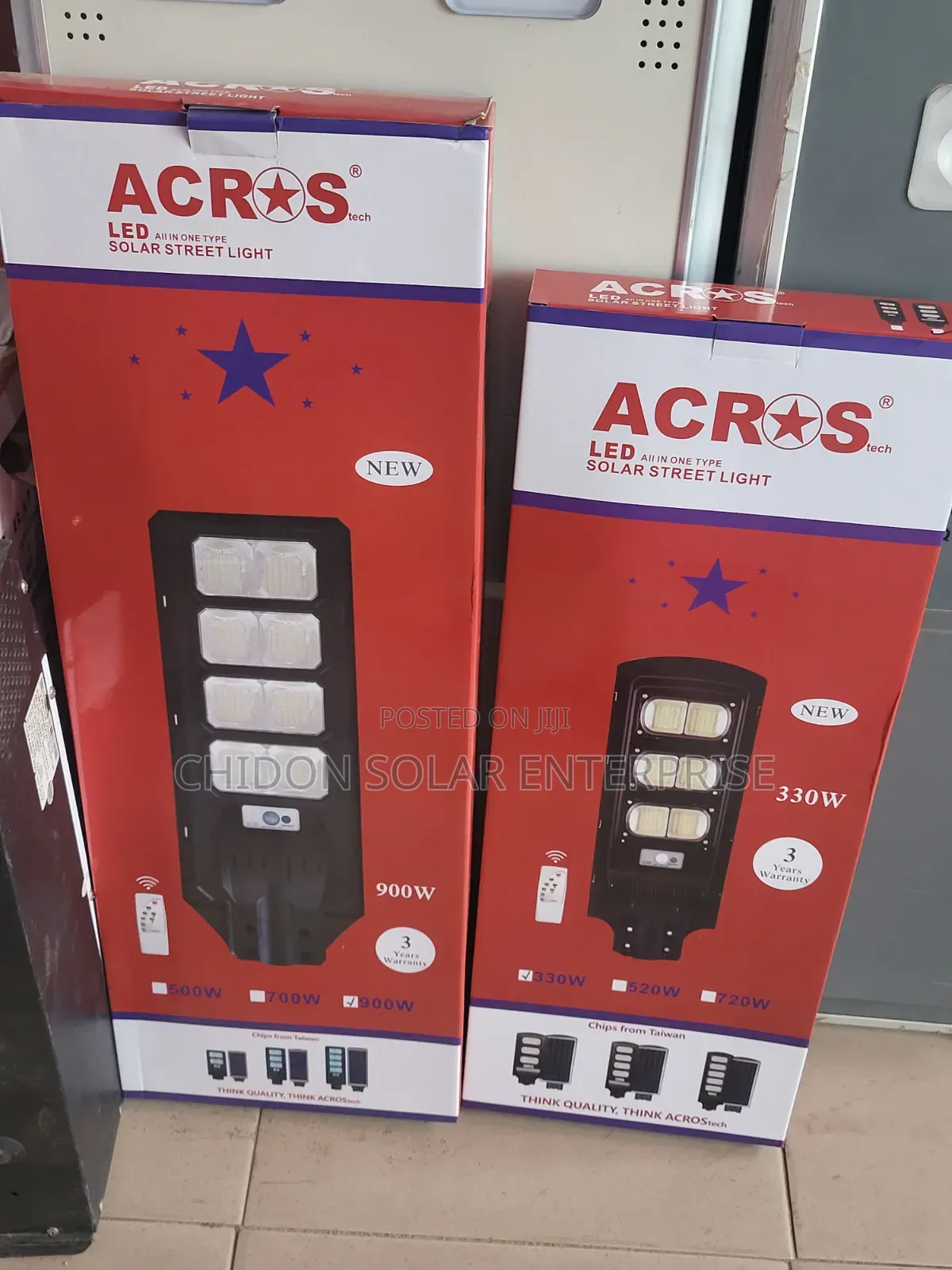 900w All in One Model Solar Street Light