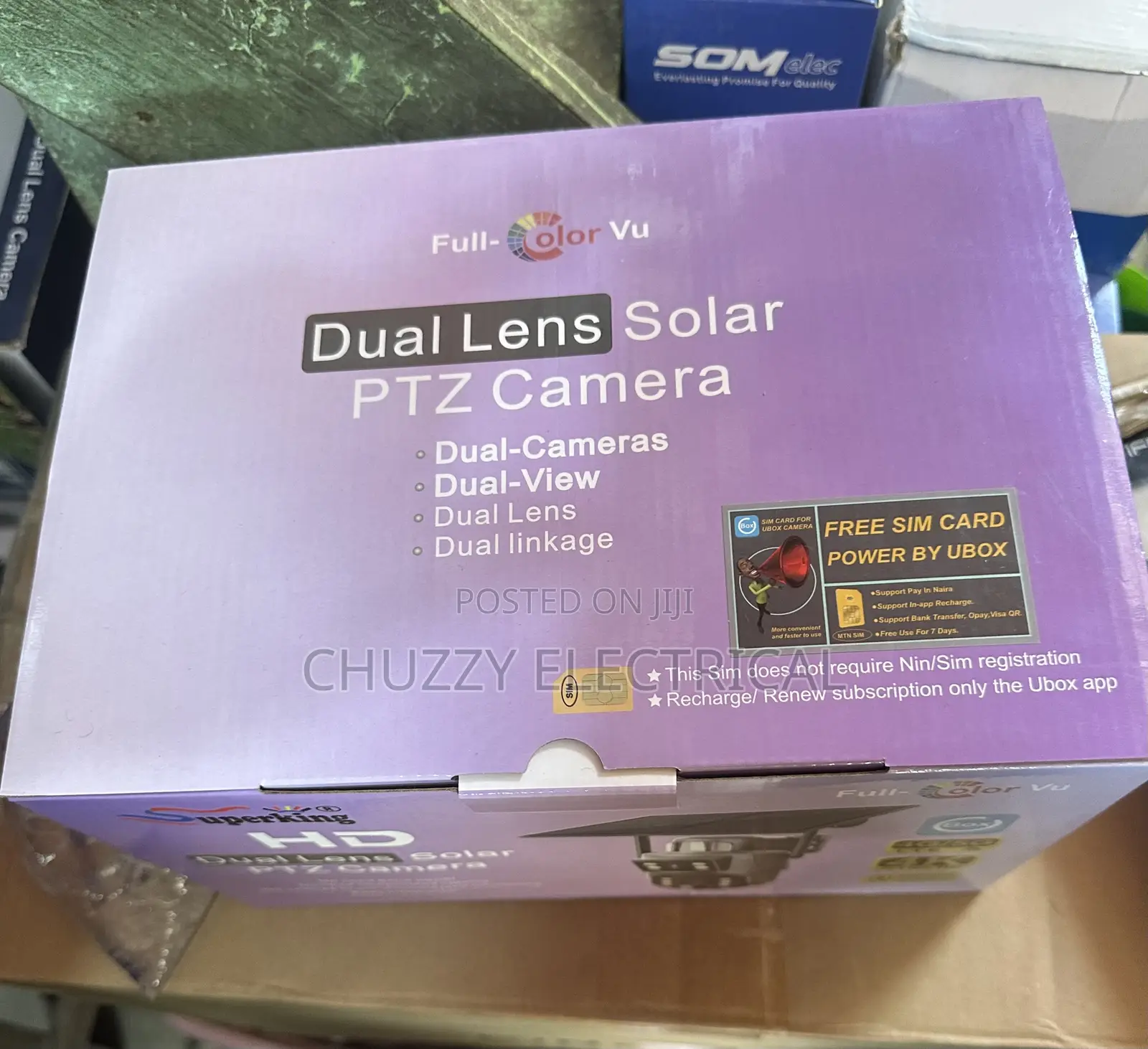 Dual Lens Solar PTZ Camera