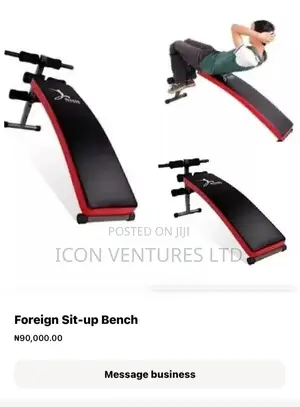 Foreign Sit Up Bench