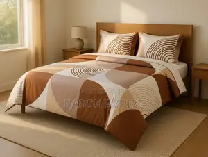 7/7 Bed Size Premium 6in1 Duvet Set.Well Padded With Double Fiber.