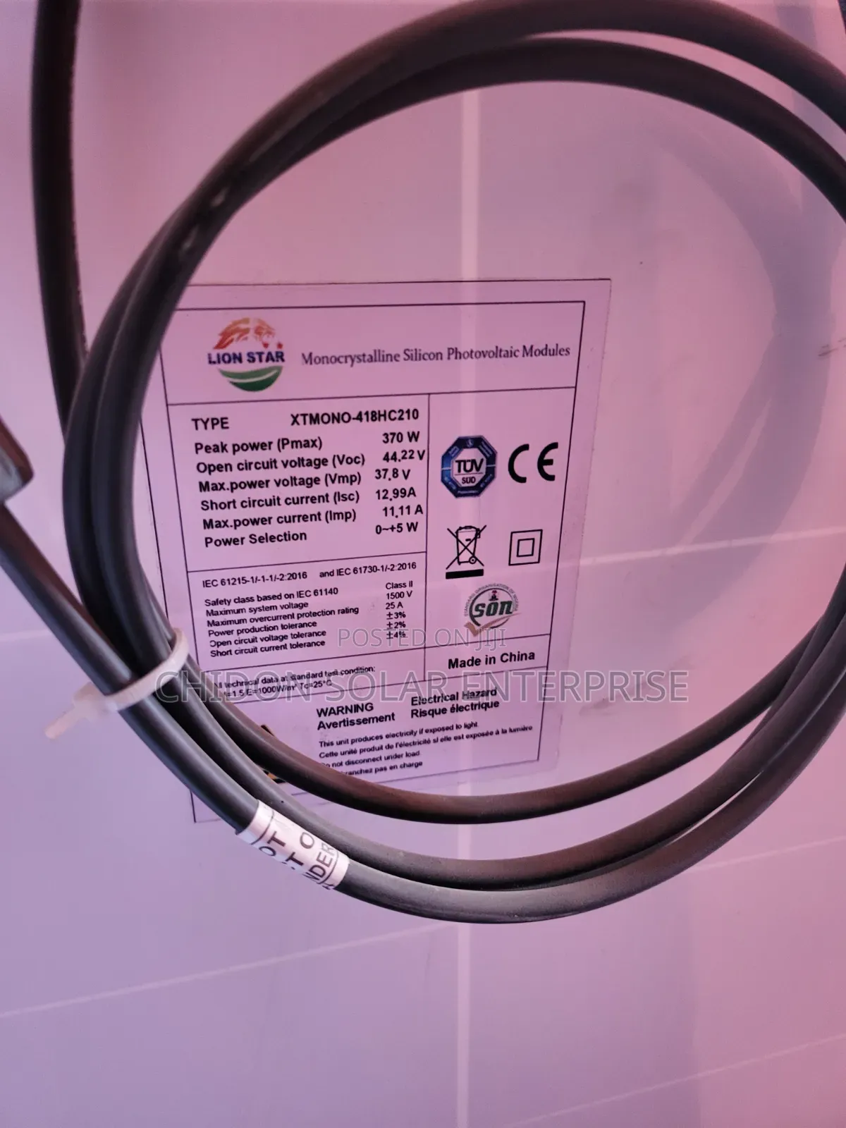 370w Lion Star Solar Panel