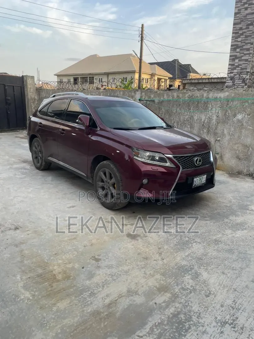 Lexus RX 350 2010 Red