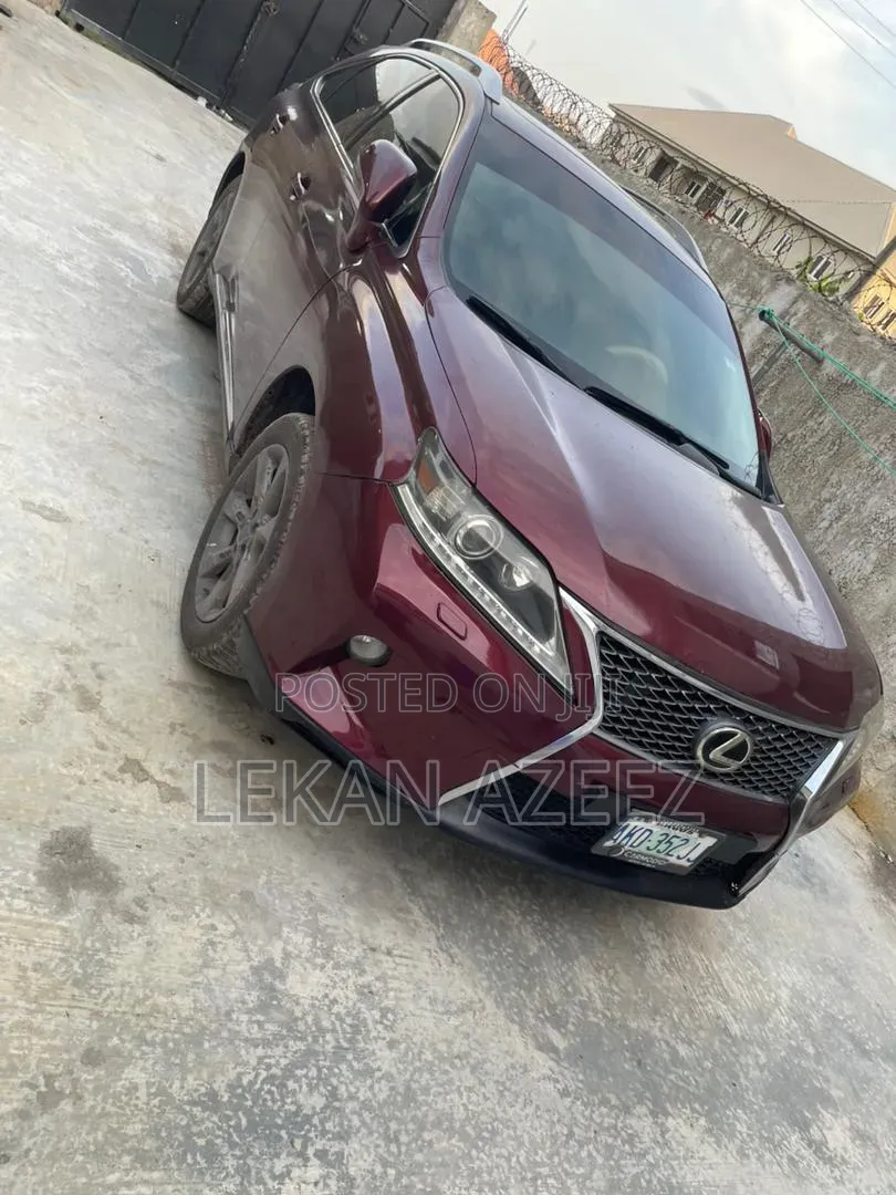 Lexus RX 350 2010 Red