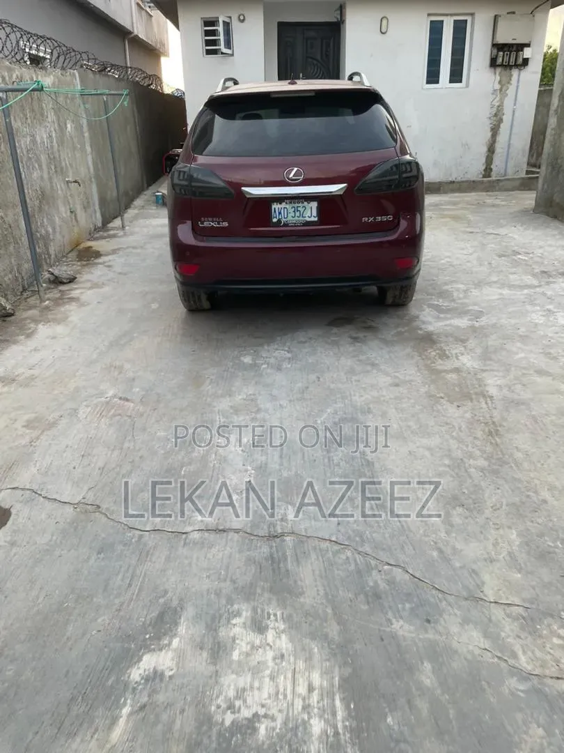 Lexus RX 350 2010 Red