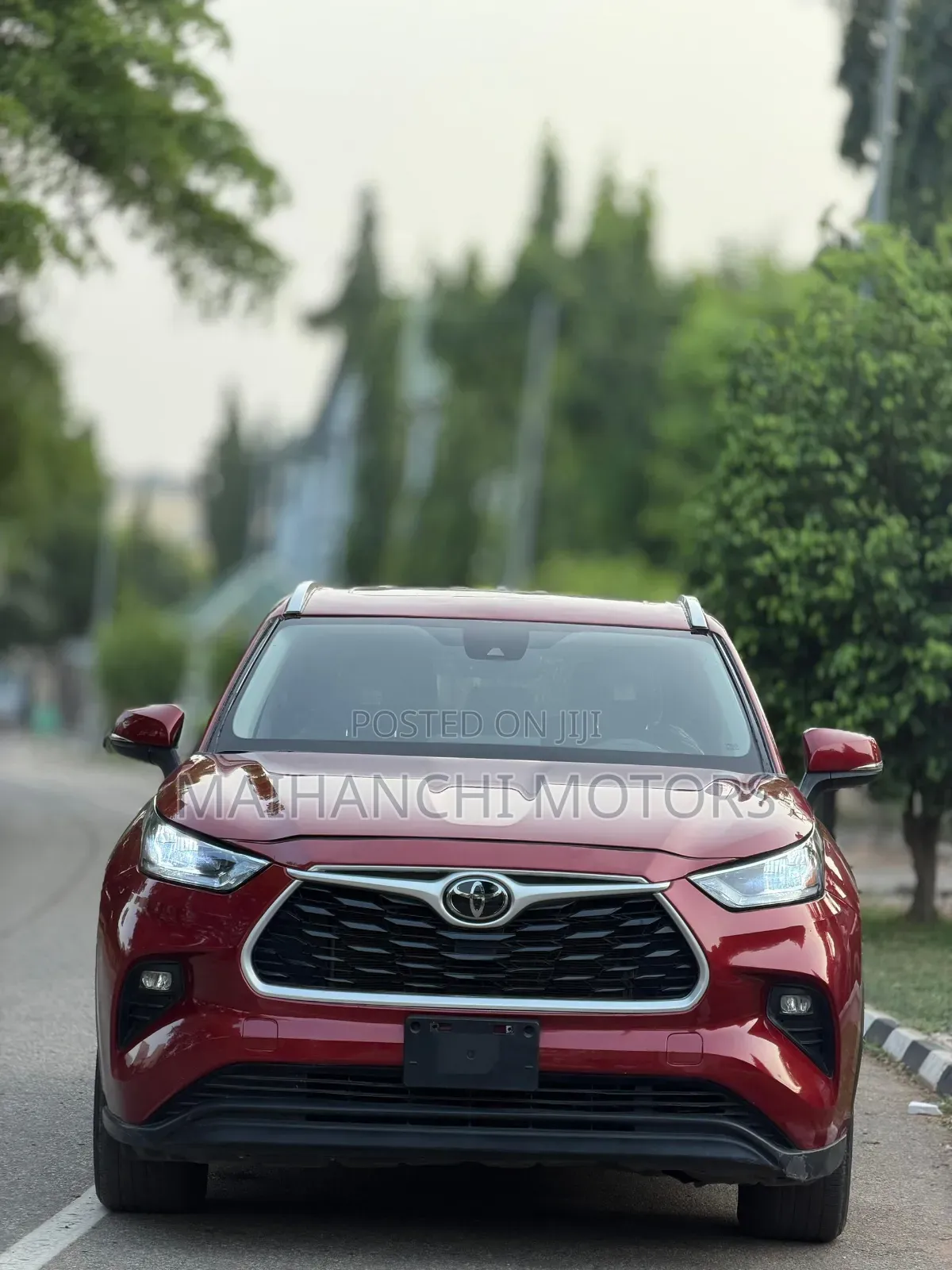 Toyota Highlander 2021 Red