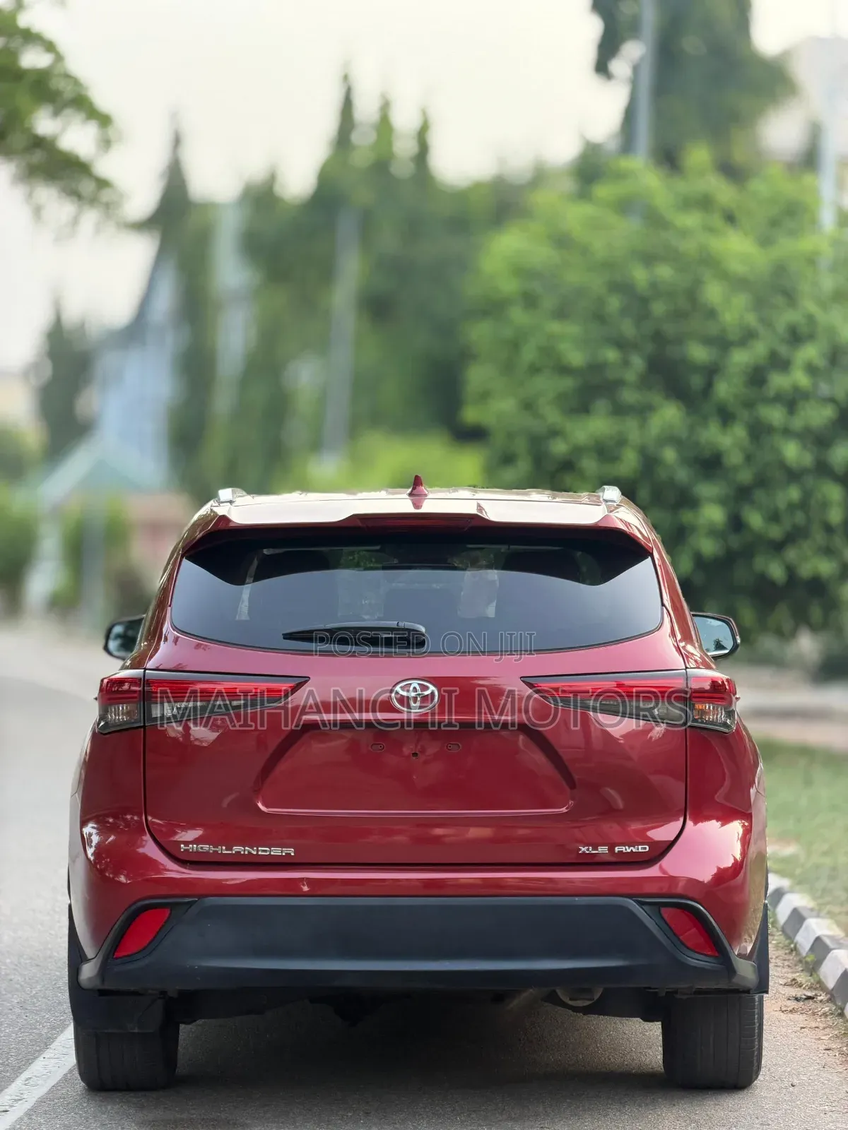 Toyota Highlander 2021 Red