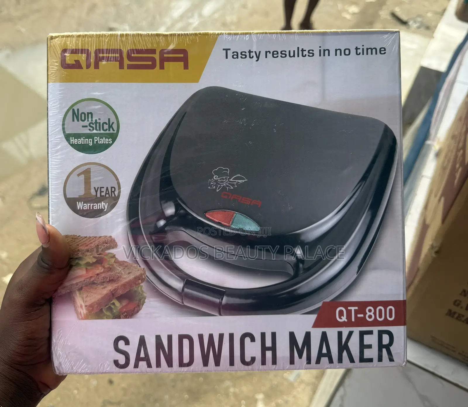 Qasa Sandwich Maker 4 Face
