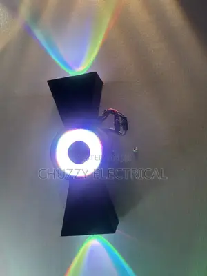 RGB Hourglass Wall Light