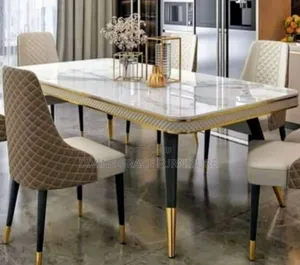 Imported Marble Top Dinning Table Set