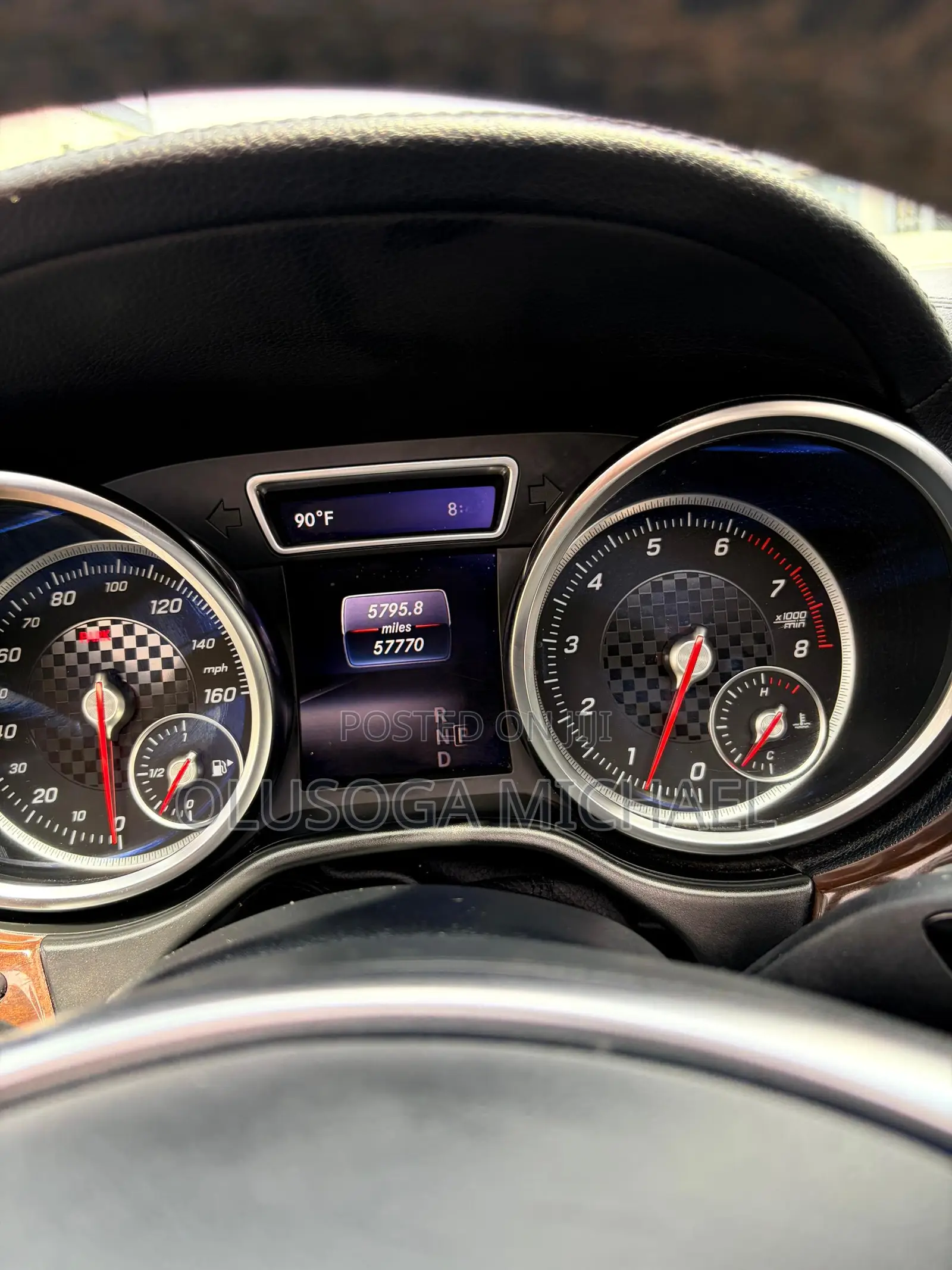 Mercedes-Benz GLE-Class 2017 Gray