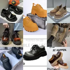 Trendy British Style ,Bulldozer Big Toe Urban Chunky Derby Shoes