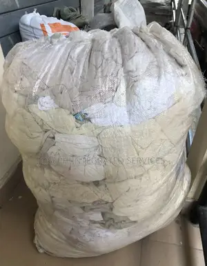 Industrial White Cotton Cleaning Rags 50kg