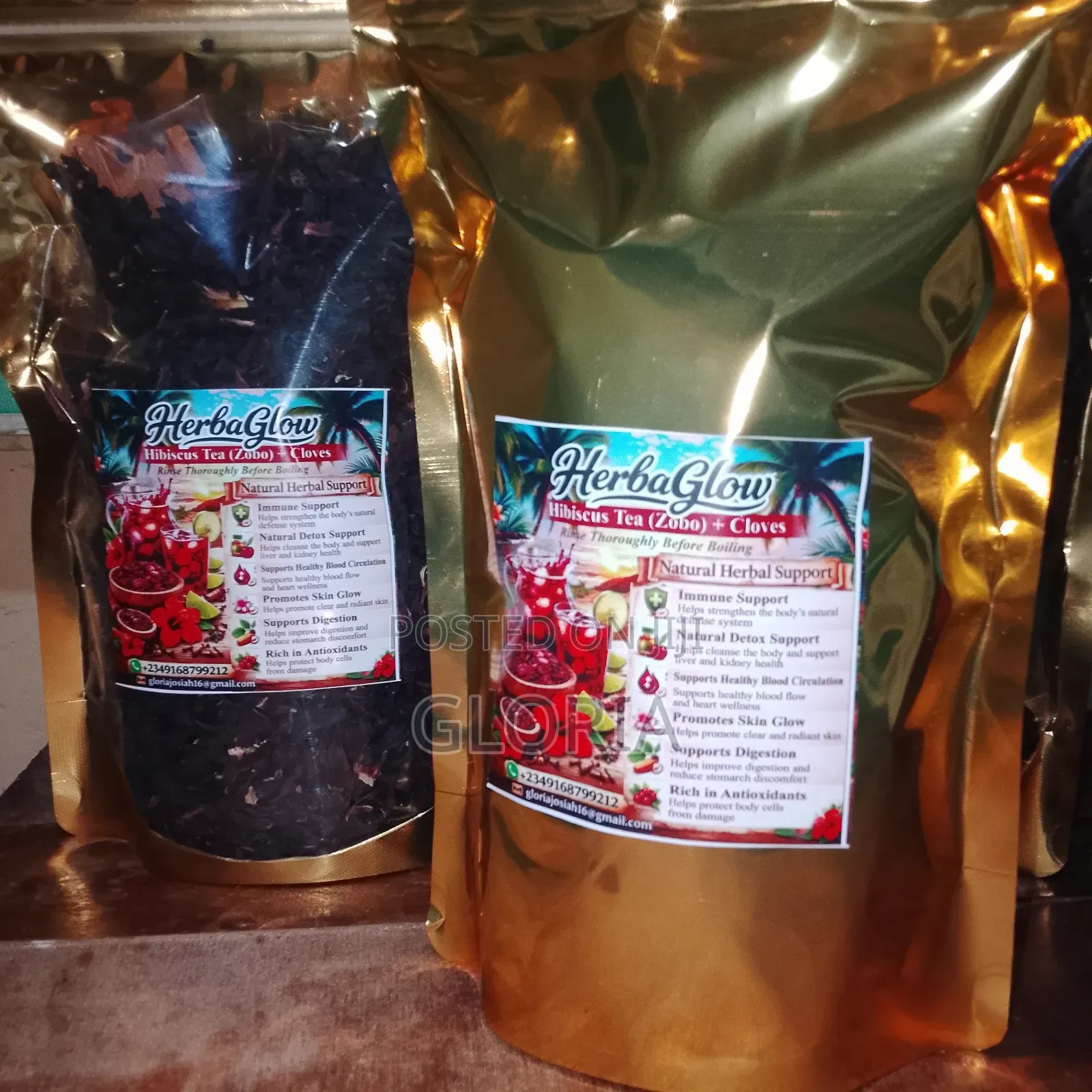 Hibiscus Leaf With Cinnamon And Cloves