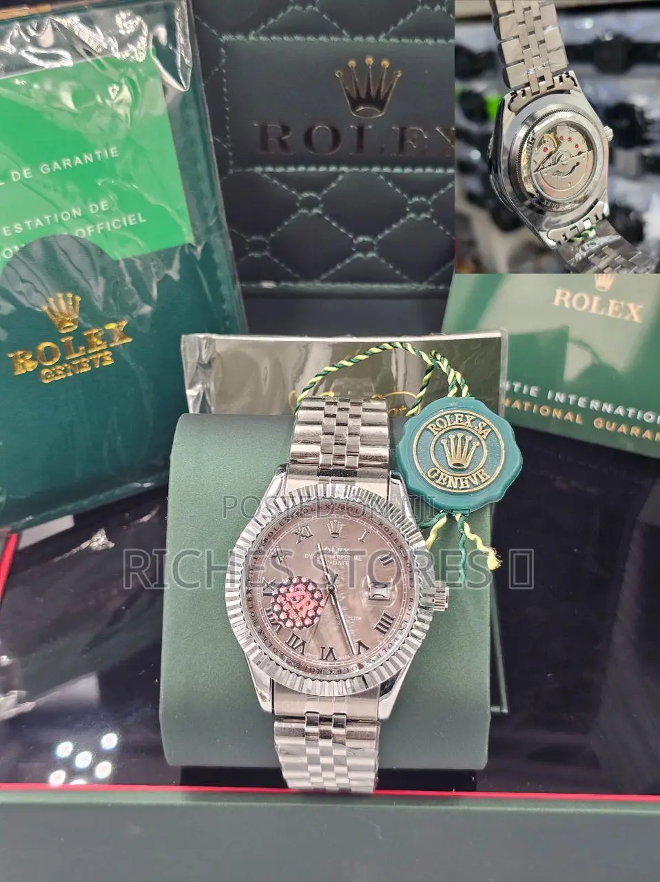 Top Quality Nontarnish Rolex Chain Watch - Riches Stores 🏬 Price: ₦ ...