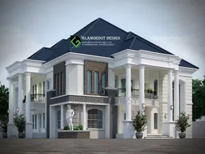 5 Bedroom Duplex Country Home Architectural Design
