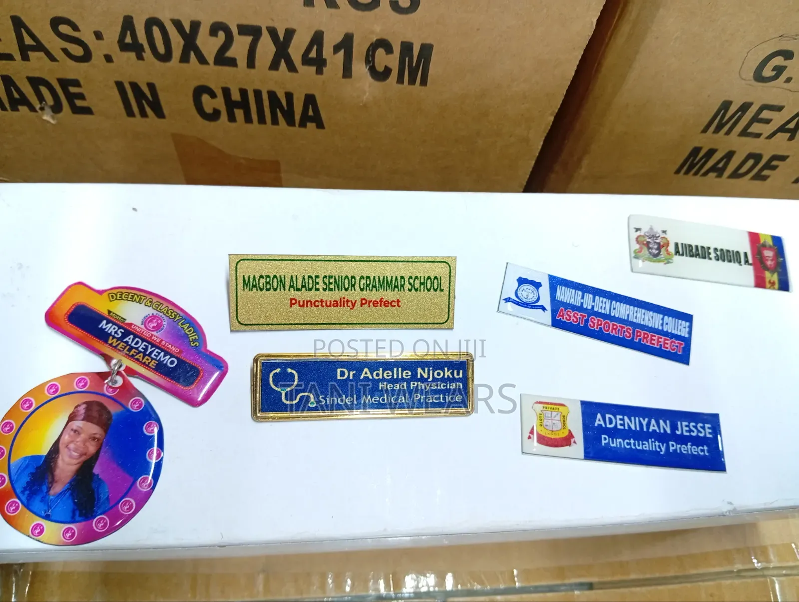 Dome Name Tag