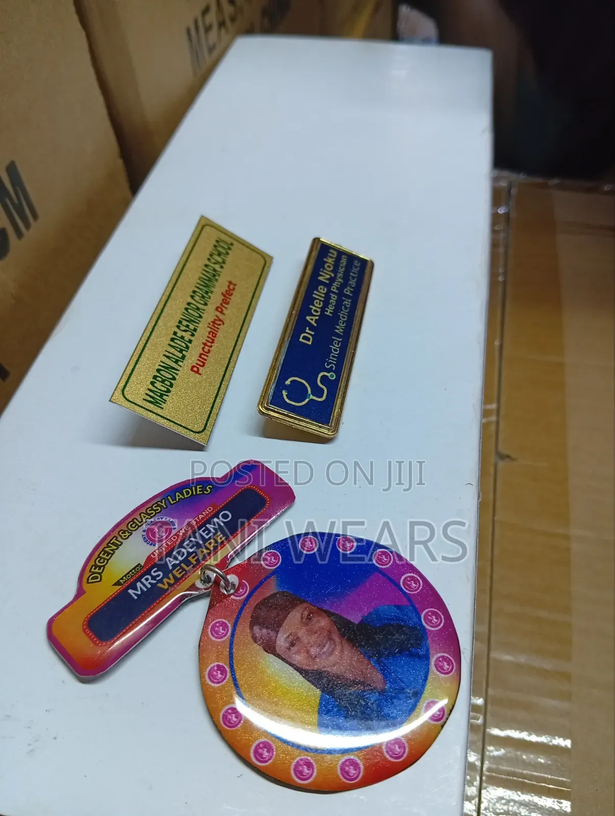 Dome Name Tag