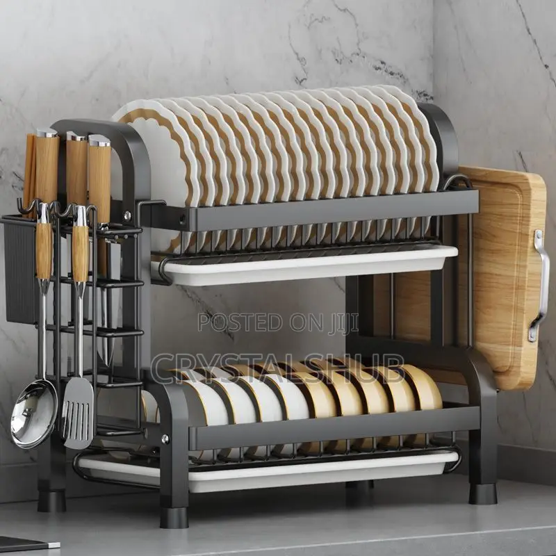 Multipurpose Dish Drainer And Storage