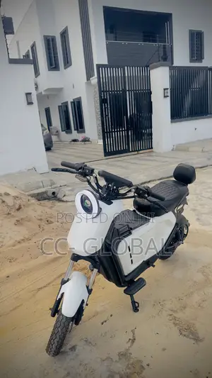 New Motorcycle 2024 White