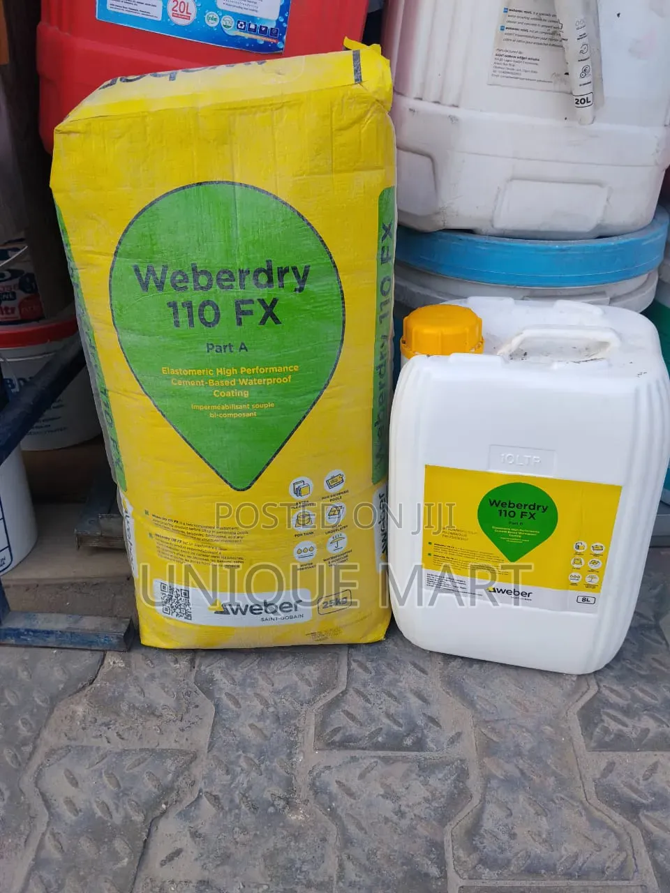Weberdry 110fx Is a 2 Component Performance Waterproof Coating System