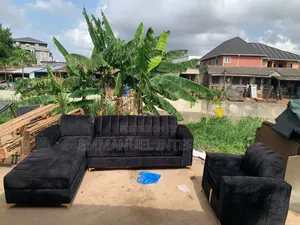A Standard Leather Sofa