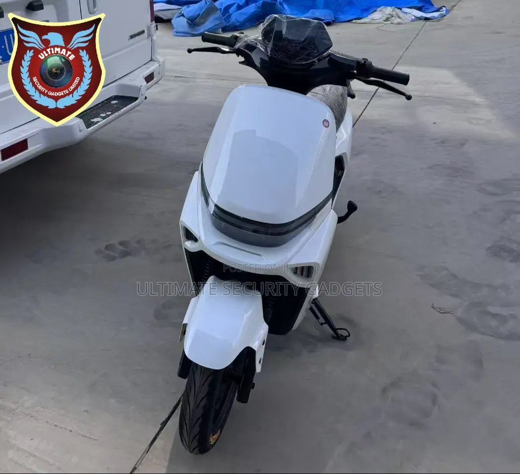 New Motorcycle 2024 White