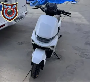 New Motorcycle 2024 White