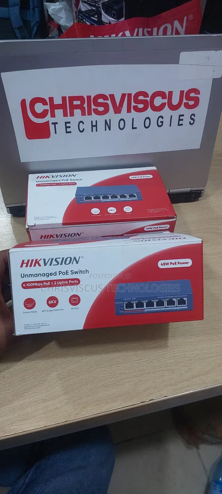 Hikvision 4port Poe+ Network Switch