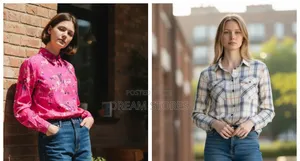 2 Women Office and Casual Long Sleeve Shirt